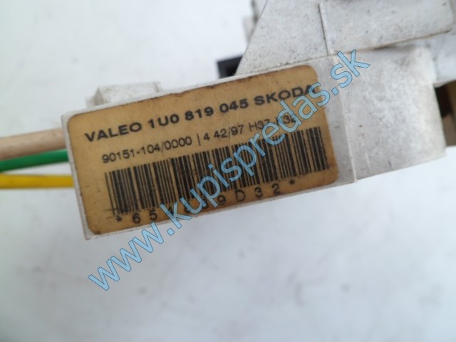 ovládanie kúrenia na škodu octáviu 1, panel kúrenia, 1u0819045